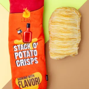 Stack O'Crisps Crinkle + Squeak Dog Toy (FINAL SALE)