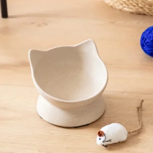 Archie the Bamboo Cat Dish
