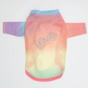 Love Rainbow Ombre Dog Sweater (CLEARANCE)
