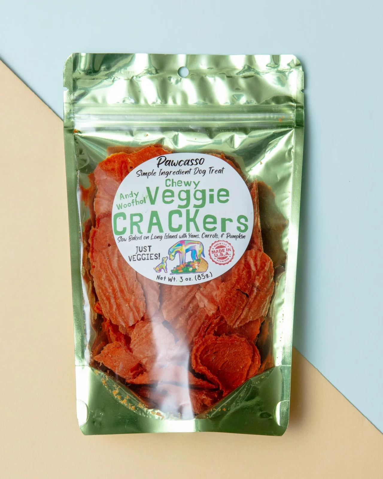 Veggie Cracker Dog Treats (Made in the USA)