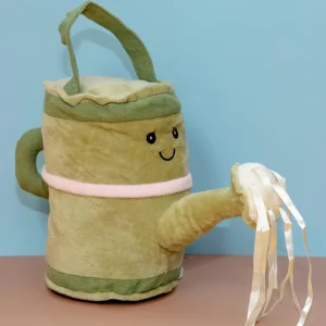 Flower Water Kettle Plush Dog Toy
