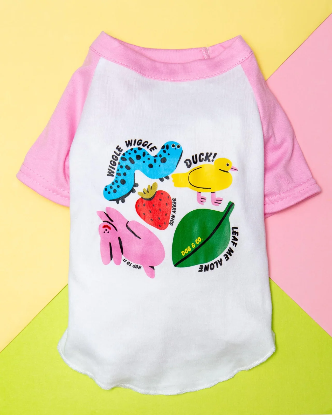 *Hop To It* Graphic Dog T-Shirt