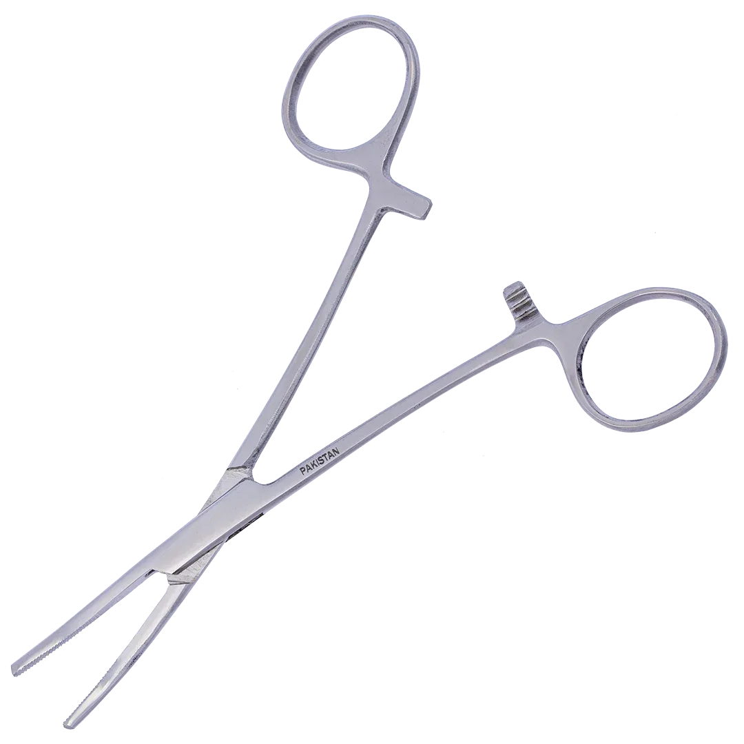 5.5" Curved Lockable Hemostat 708C by Aaronco