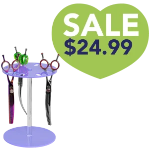 8 Scissor Tabletop Holder Lavender by PetStore.Direct