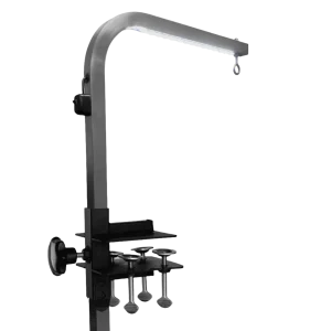 LED Light Grooming Arm/Post with a Clamp by PetLift