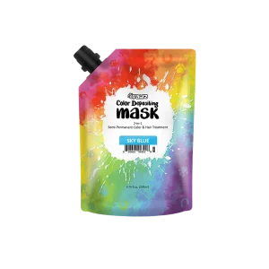 Color Depositing Mask Sky Blue 200ml by Opawz