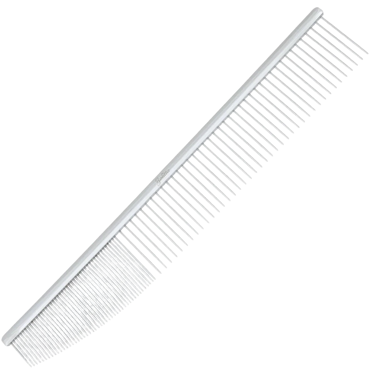 9'' Ellipse Comb Silver by Zolitta