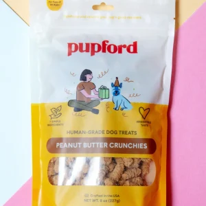 Peanut Butter Crunchies Dog Treats