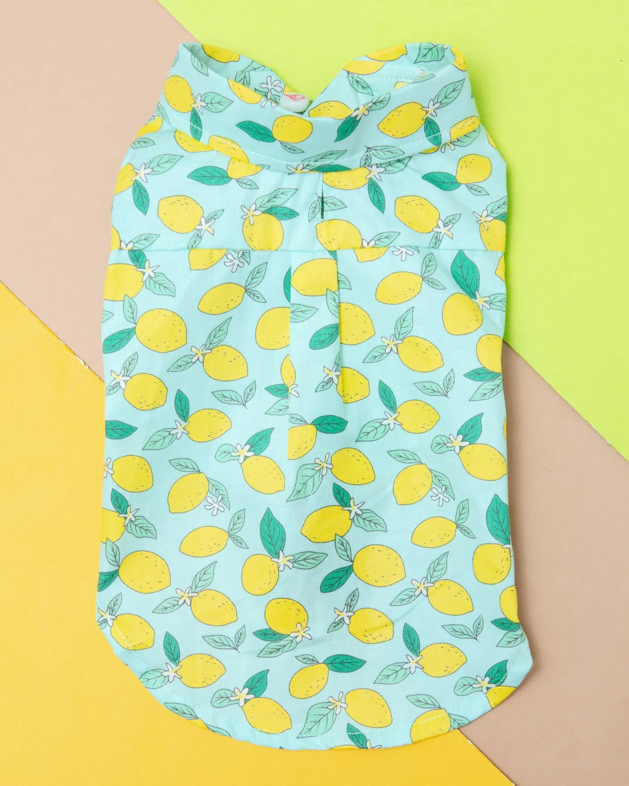 Blue Lemon Button Down Shirt for Dogs <> - Image 2