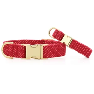 Berry Stitch Dog Collar (Made in the USA) (FINAL SALE)