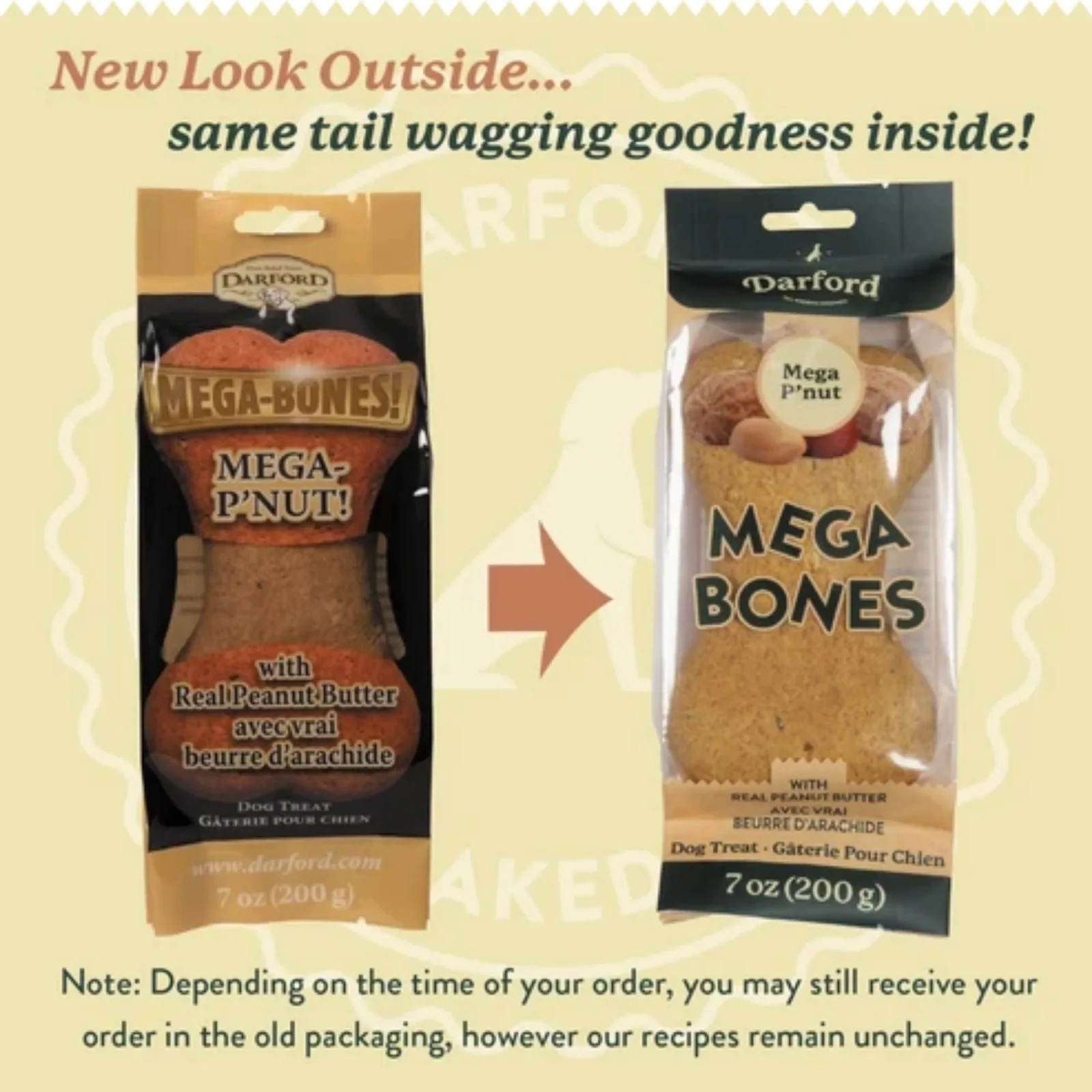 Darford Mega Bone Peanut 7oz. - Image 2