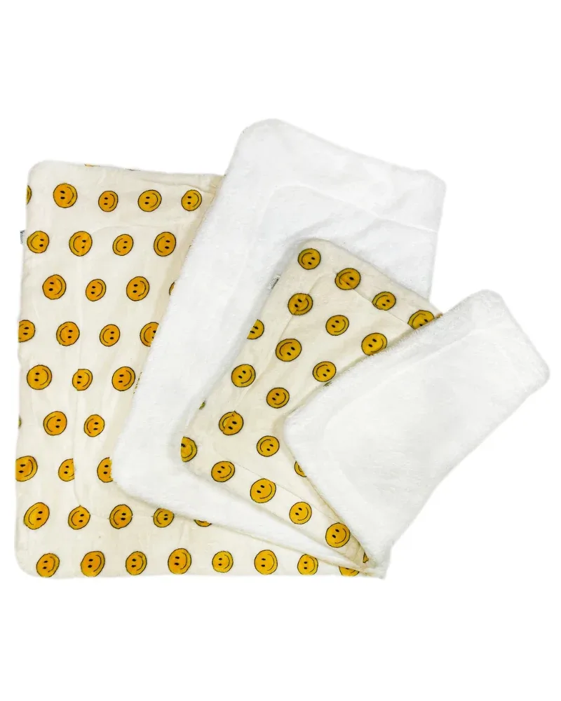Ultra Thick Plush Smiley Face Blanket