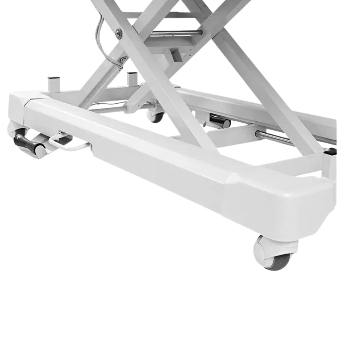 50" Dog Grooming LED Electric Table with Drawer and Caster White by Waggz - Image 2