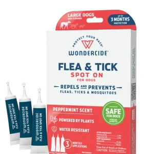 Flea & Tick Spot On for Dogs with Natural Essential Oils