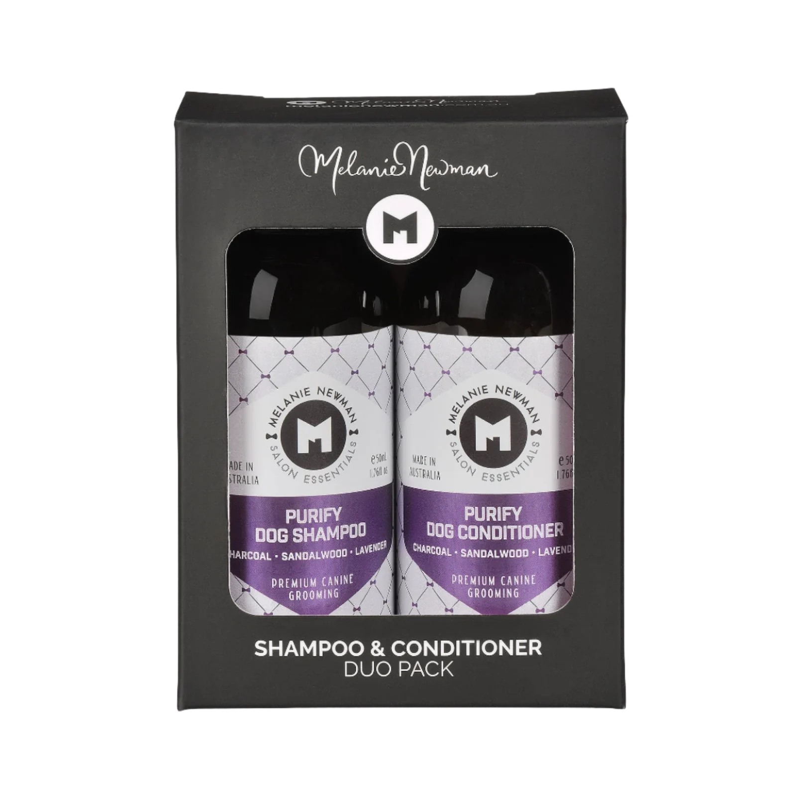 Purify Shampoo & Conditioner 50ml Duo Pack by Melanie Newman