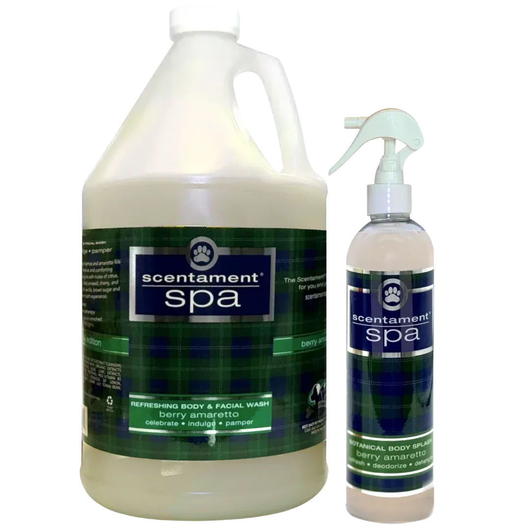 Berry Amaretto 1Gallon Shampoo Scentament Spa and Cologne 8oz by Best Shot