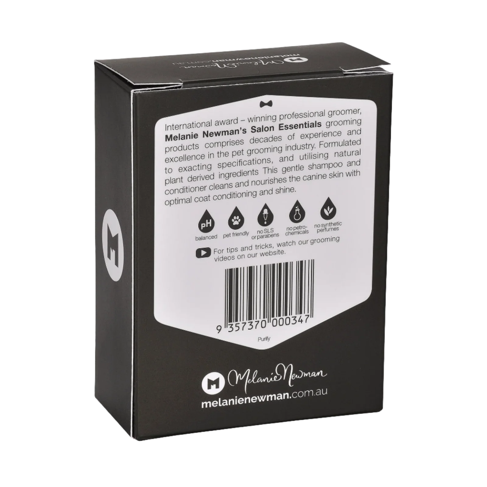 Purify Shampoo & Conditioner 50ml Duo Pack by Melanie Newman - Image 2