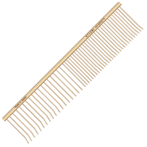 7.5" Curved Tip ECO Special #4 Comb Gold by Utsumi