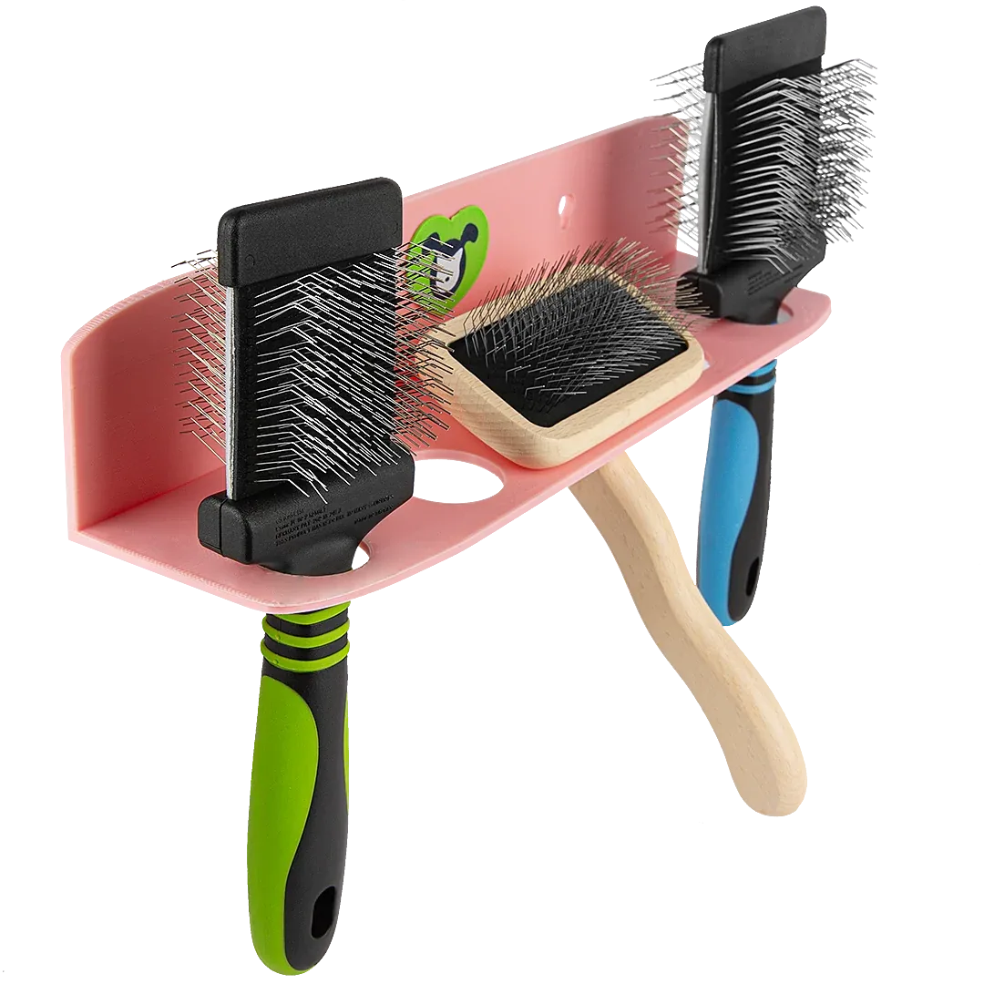 Hanging Brush Holder Pink by PetStore.Direct - Image 2