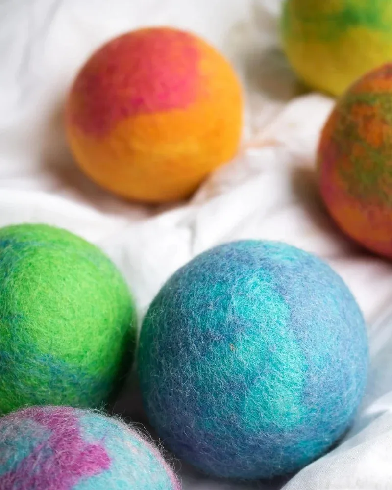 Wool Galaxy Dog Ball Toy - Image 2
