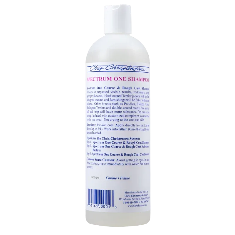 Spectrum One Shampoo 16oz by Chris Christensen - Image 2