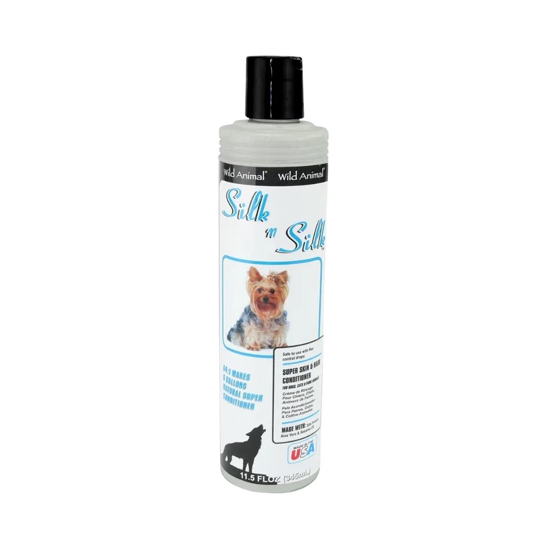 Silk-N-Silk Conditioner 64:1 11oz by Wild Animal