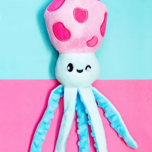 Squeaky Squid Plush Dog Toy (FINAL SALE)