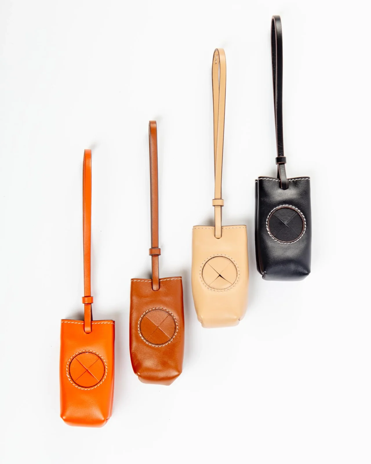 Leather Poop Bag Roll Holder (Made in Italy)