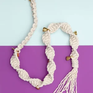 Macrame Dog Potty Bells (Made in the USA)