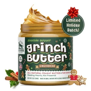 Grinch Butter All-Natural Dog Peanut Butter