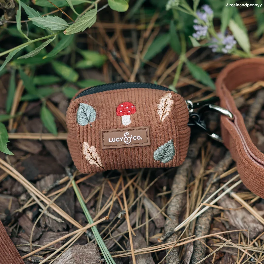 Woodland Wonder Corduroy Poop Bag Holder - Image 2