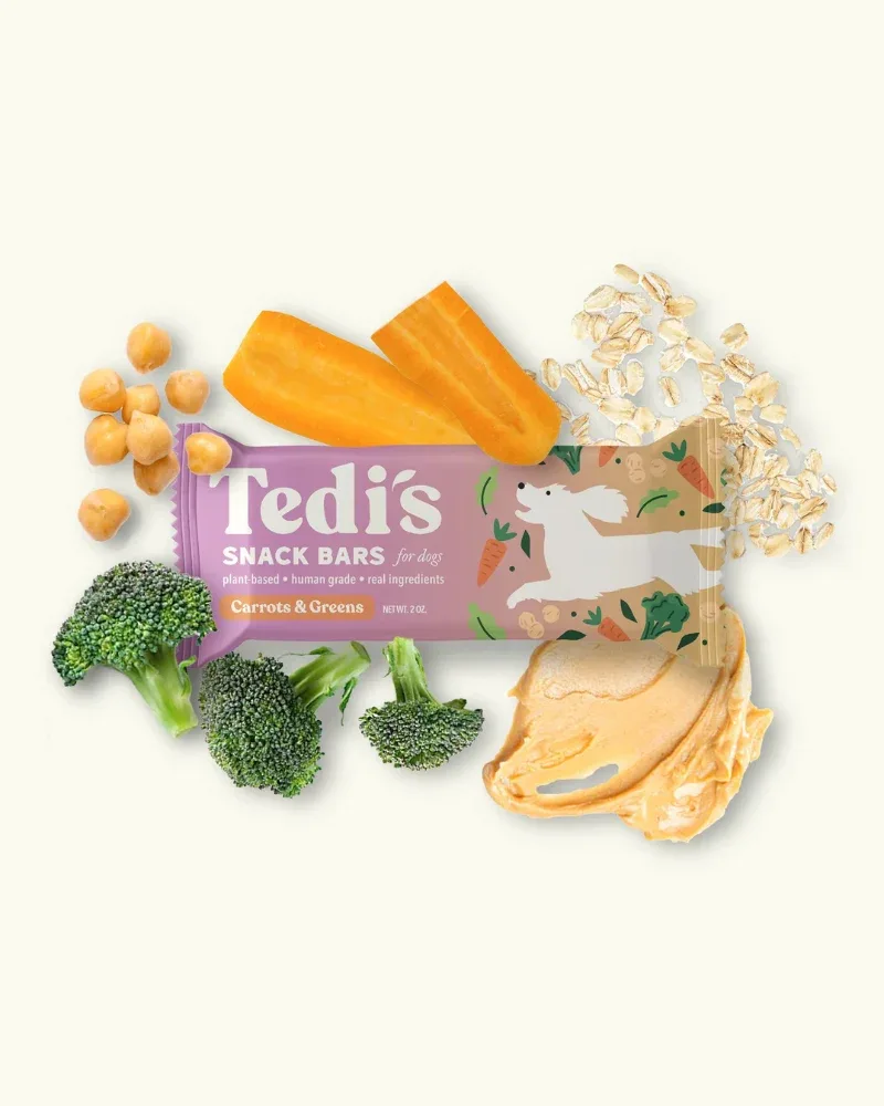 Carrots & Greens Snack Bar Dog Treat - Image 2
