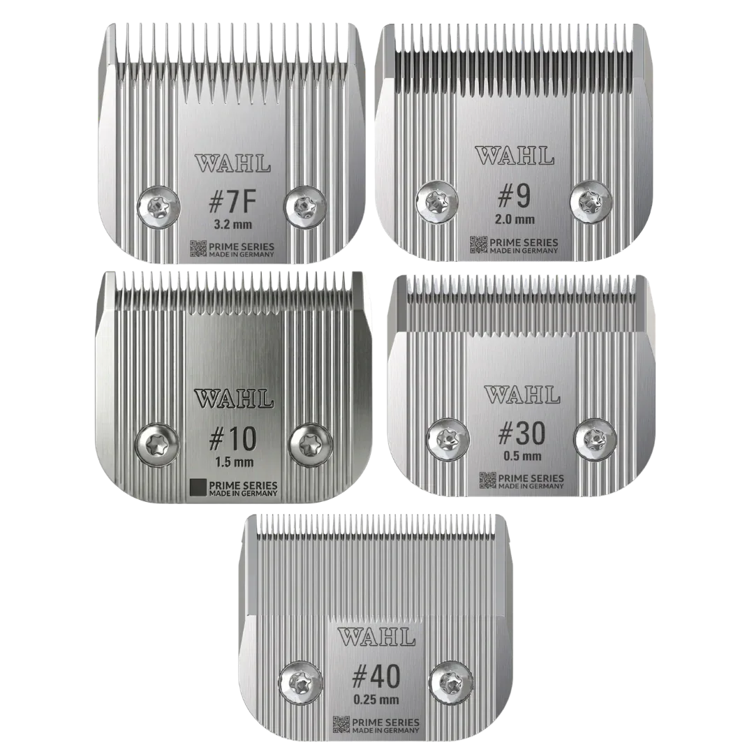 #40, #30, #10, #9 and #7 Prime Series Blade Set by Wahl - Image 2