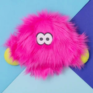 Taylor Durable Dog Plush Toy in Hot Pink (Made in the USA)