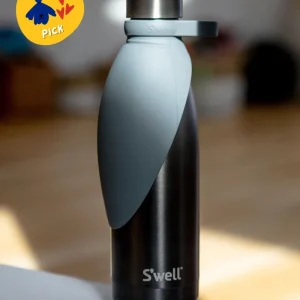 Travel Dog Bowl Bottle Attachment in Grey