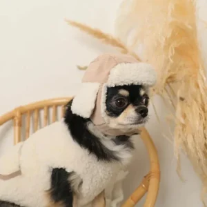 Corduroy Pet Flight Cap