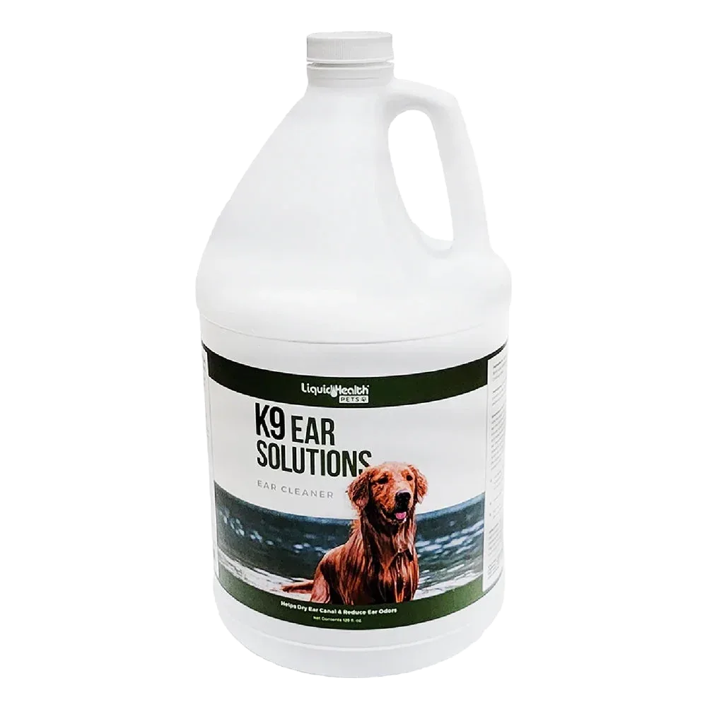 Ear Solution with Colloidal Silver Gallon by Liquid Health Pets
