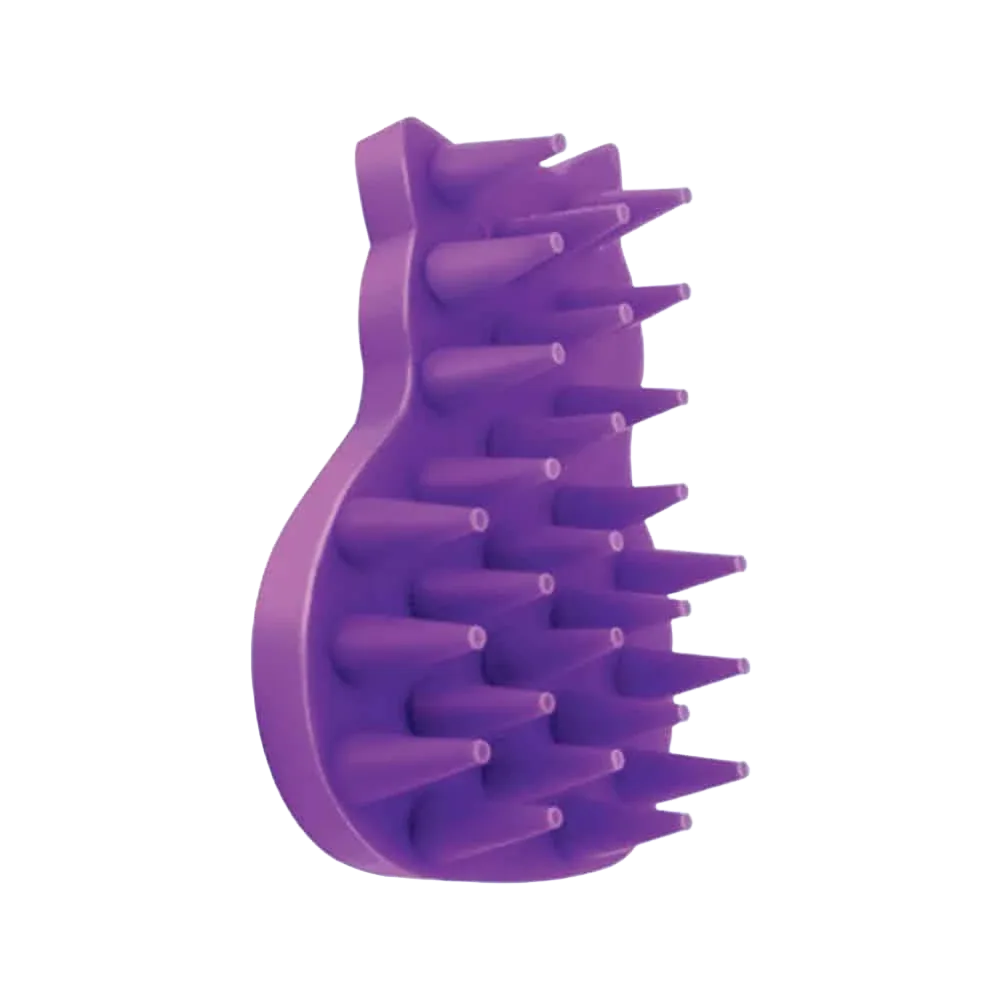 Bathing Brush for Cats Purple by ZoomGroom - Image 2