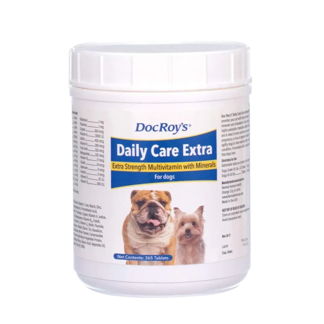Daily Care Extra Canine 365ct by Doc Roy's