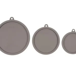 Messy Mutts Dog Bowl Silicone Cover Grey Xlarge