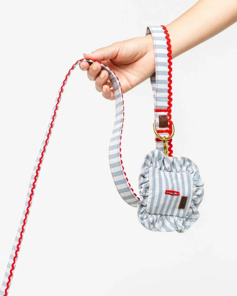 Cascais Stripe Dog Poop Bag Holder (Made in Spain)