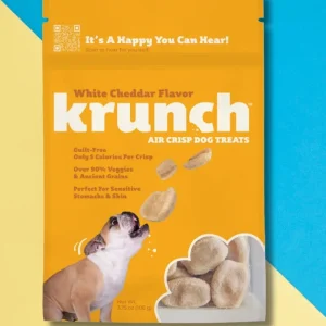 White Cheddar Air Crisp Dog Treat
