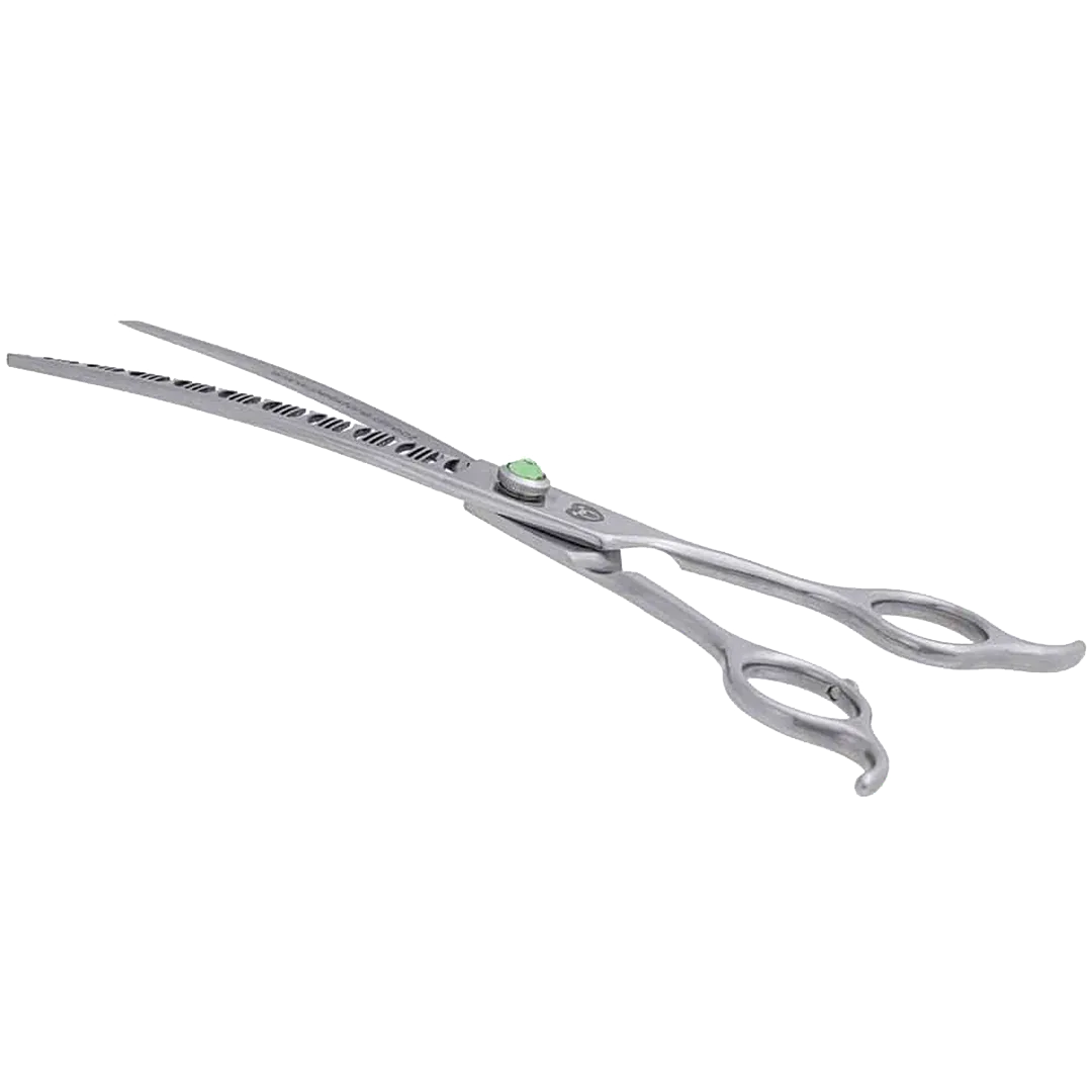 7.5" 39 Teeth Curved Hybrid Thinning Blenders by PetStore.Direct - Image 2