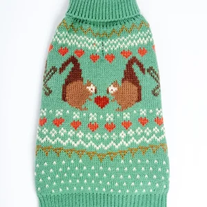 Squirrel Love Dog Sweater (FINAL SALE)