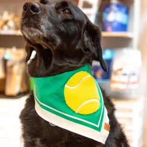 Tennis Applique Dog Bandana (FINAL SALE)