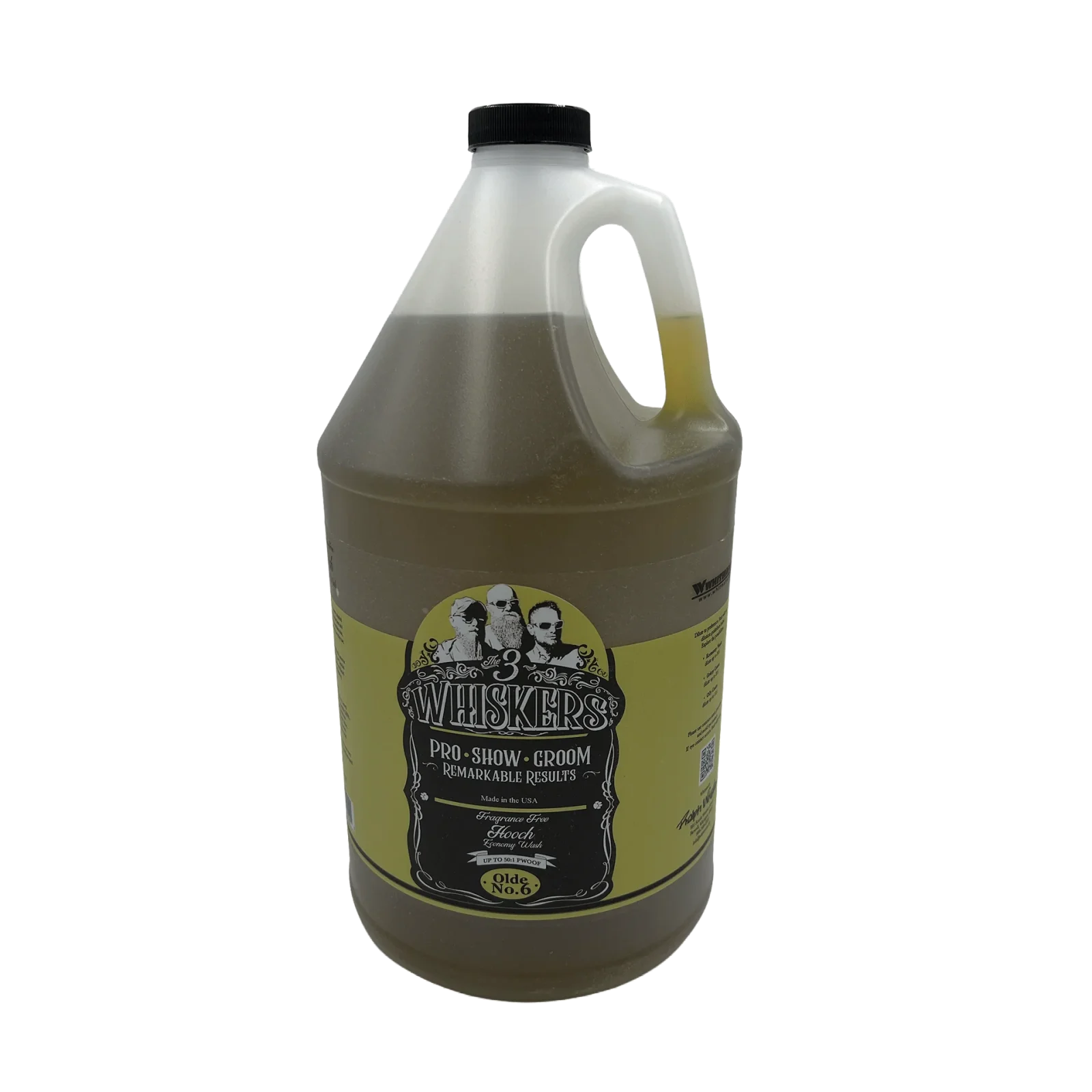 Hooch Fragrance Free Economy Wash Gallon by 3 Whiskers