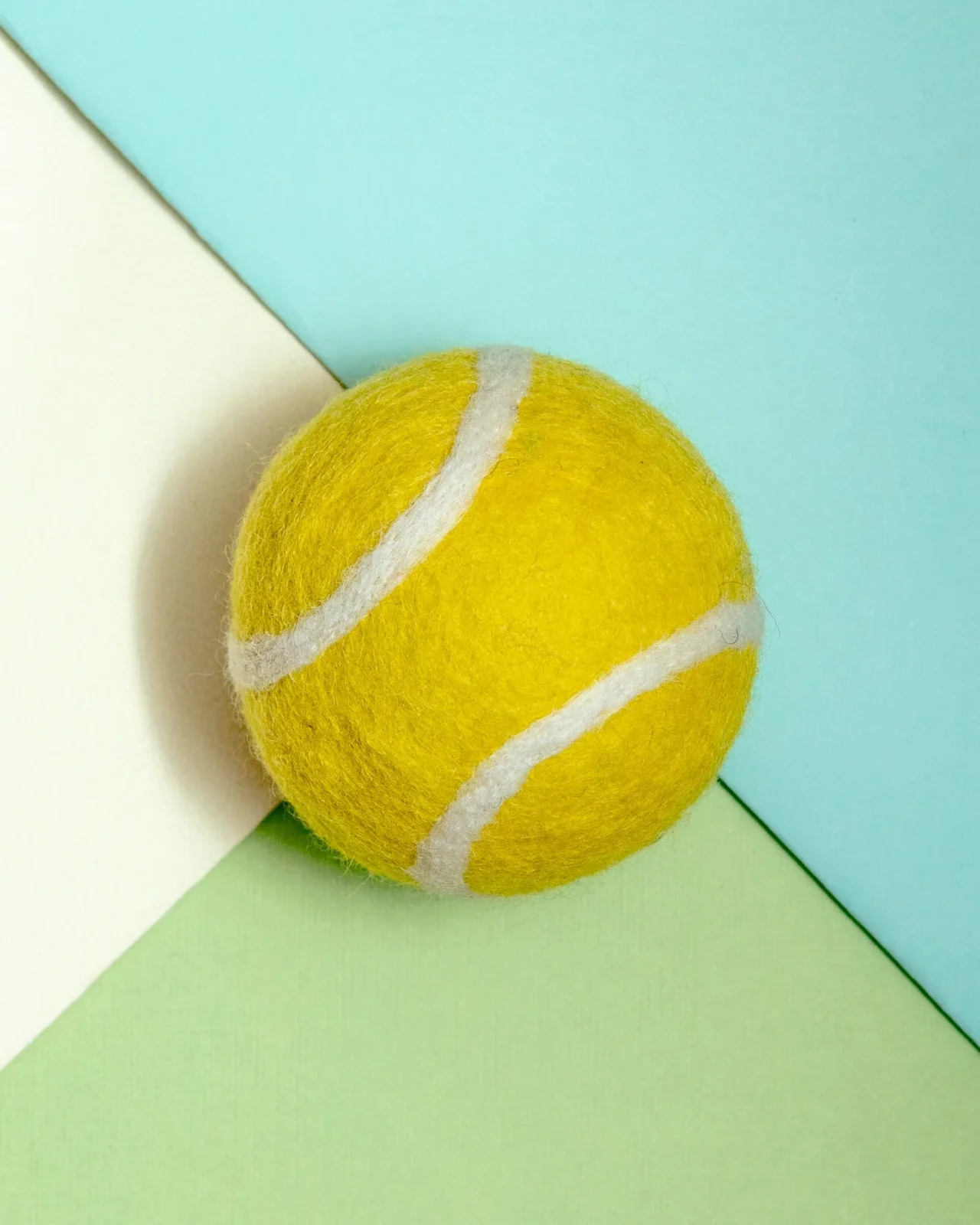 Wool Tennis Ball Dog Toy (FINAL SALE)