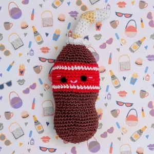 Soda Pop Bottle Organic Cotton Dog Toy