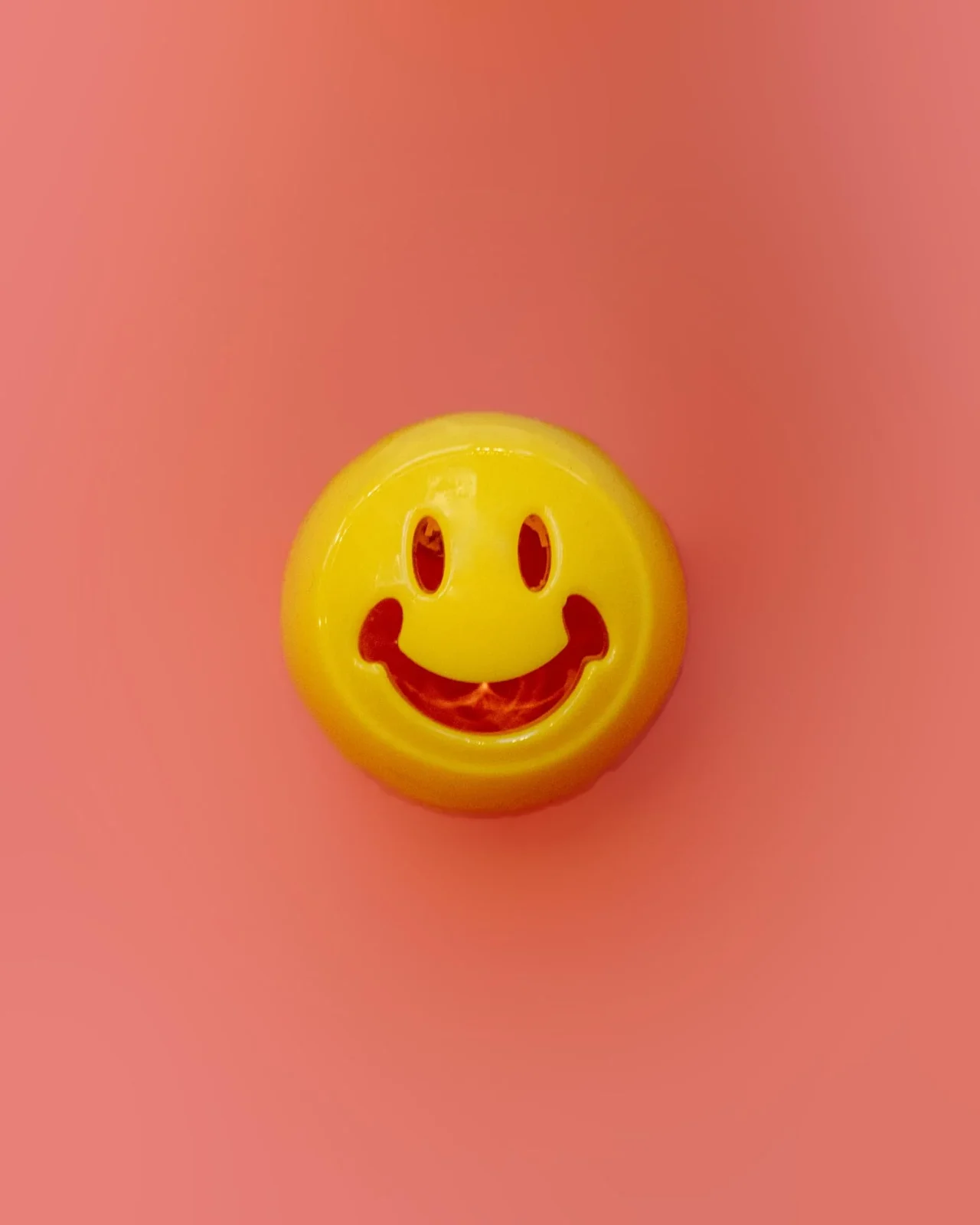 Orbee-Tuff Smile Ball Dog Toy