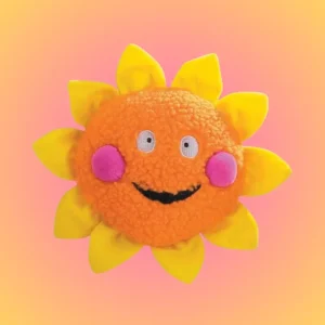 Sun Dog Squeaky Plush Toy (FINAL SALE)